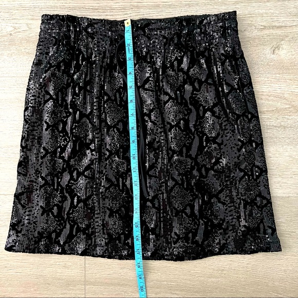 Joes Fresh Sequin Drawstring Mini Skirt- Size S - Picture 8 of 10